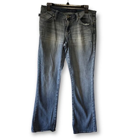 Rock & Republic Medium Wash Bootcut Mid Rise Jeans, Size 10 - Picture 1 of 8